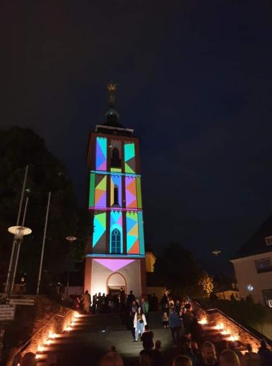 Siegener Lichter 2019 Nikolaikirche 