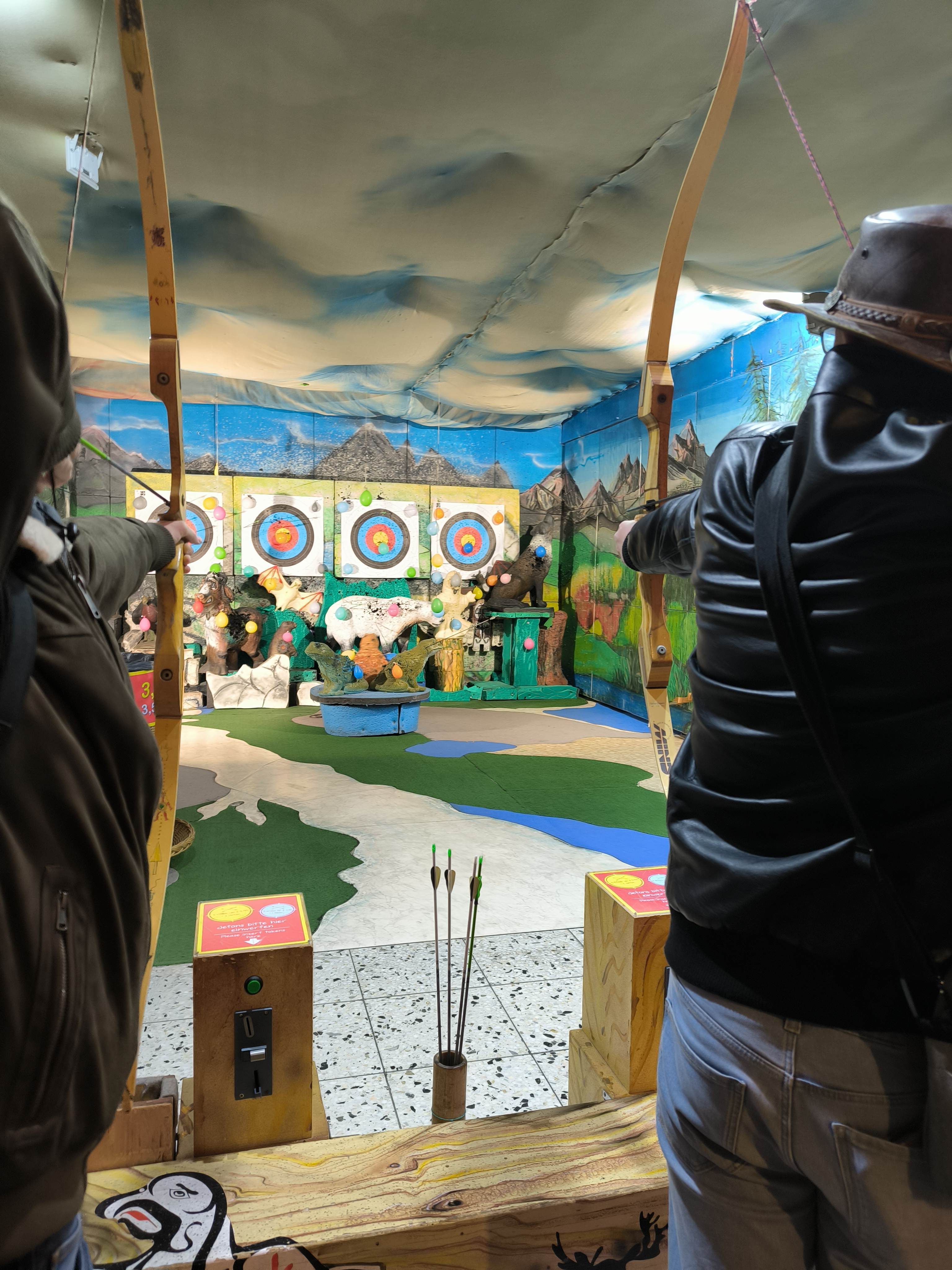 Meine beiden Männer duellieren sich🏹