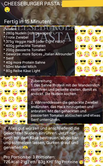CHEESBURGER-PASTA AUS DER PFANNE