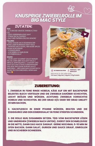 ZWIEBELROLLE IM BIGMÄC STYLE