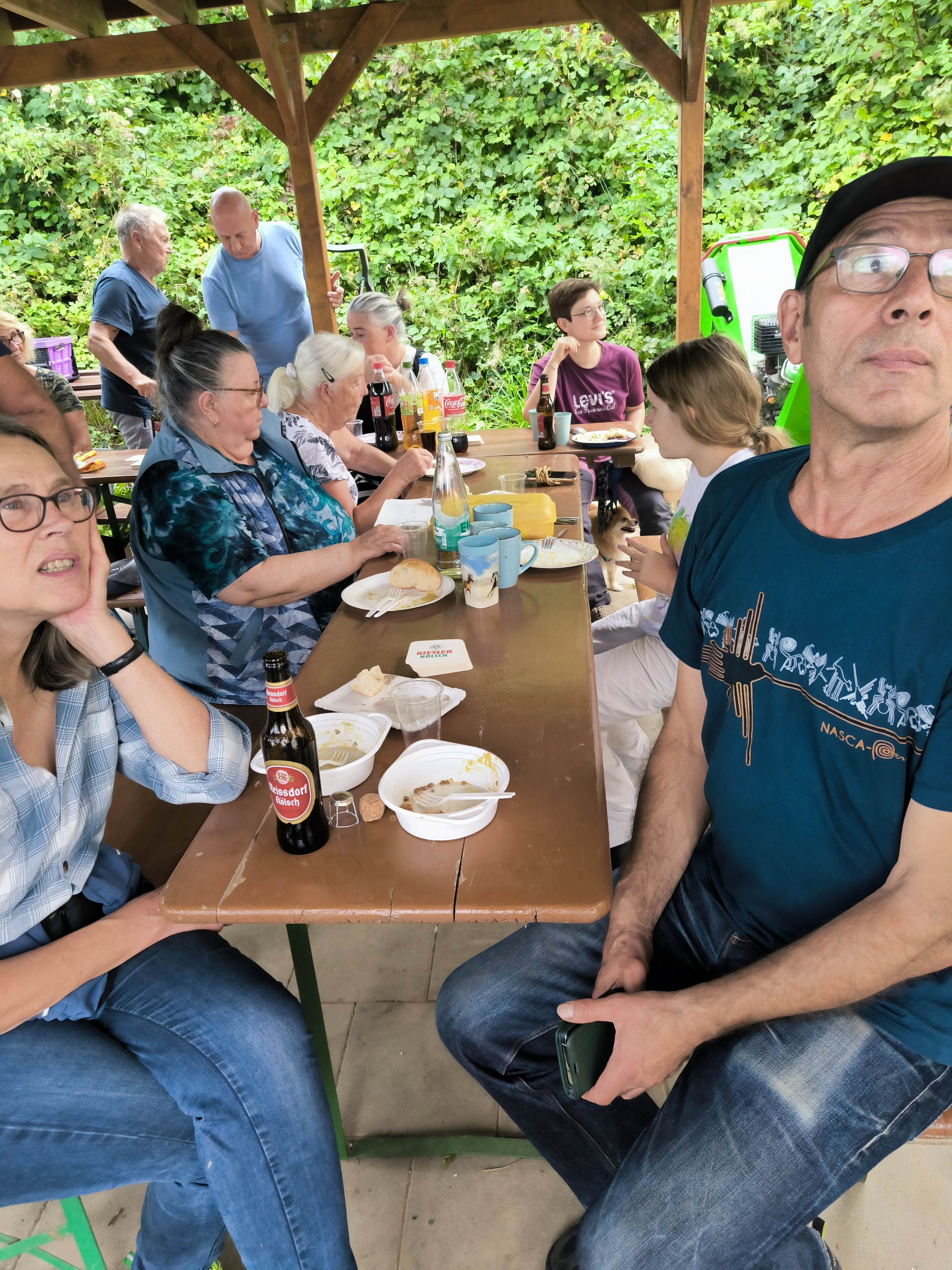 Schönes Gemeinschaftsgrillen am 20.09.2025