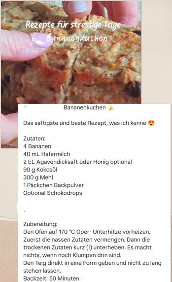 BANANENBROT (BANENKUCHEN/VEGAN)