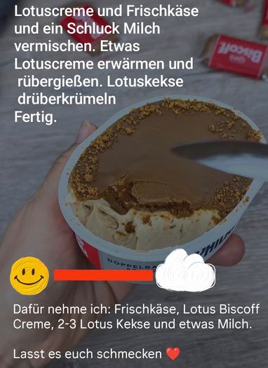 FRISCHKÄSE-LOTUSCREME-SNACK