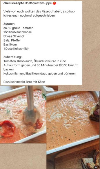 RÖSTTOMATEN-SUPPE