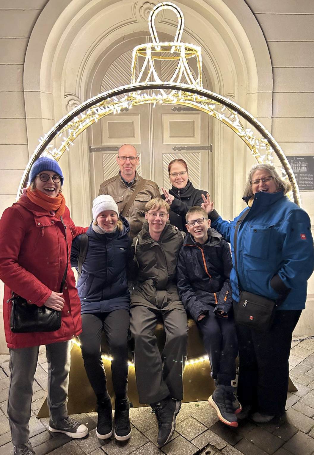 Weihnachtsmarkt Brühl mit den WingTsun-Mummys plus Väter und Kids