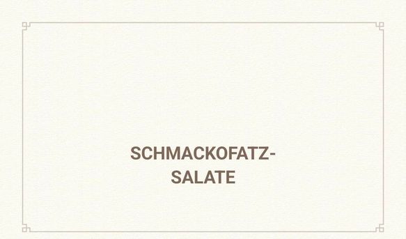 🥗 ▶️AB HIER SCHMACKOFATZ-SALATE▶️ 🥗