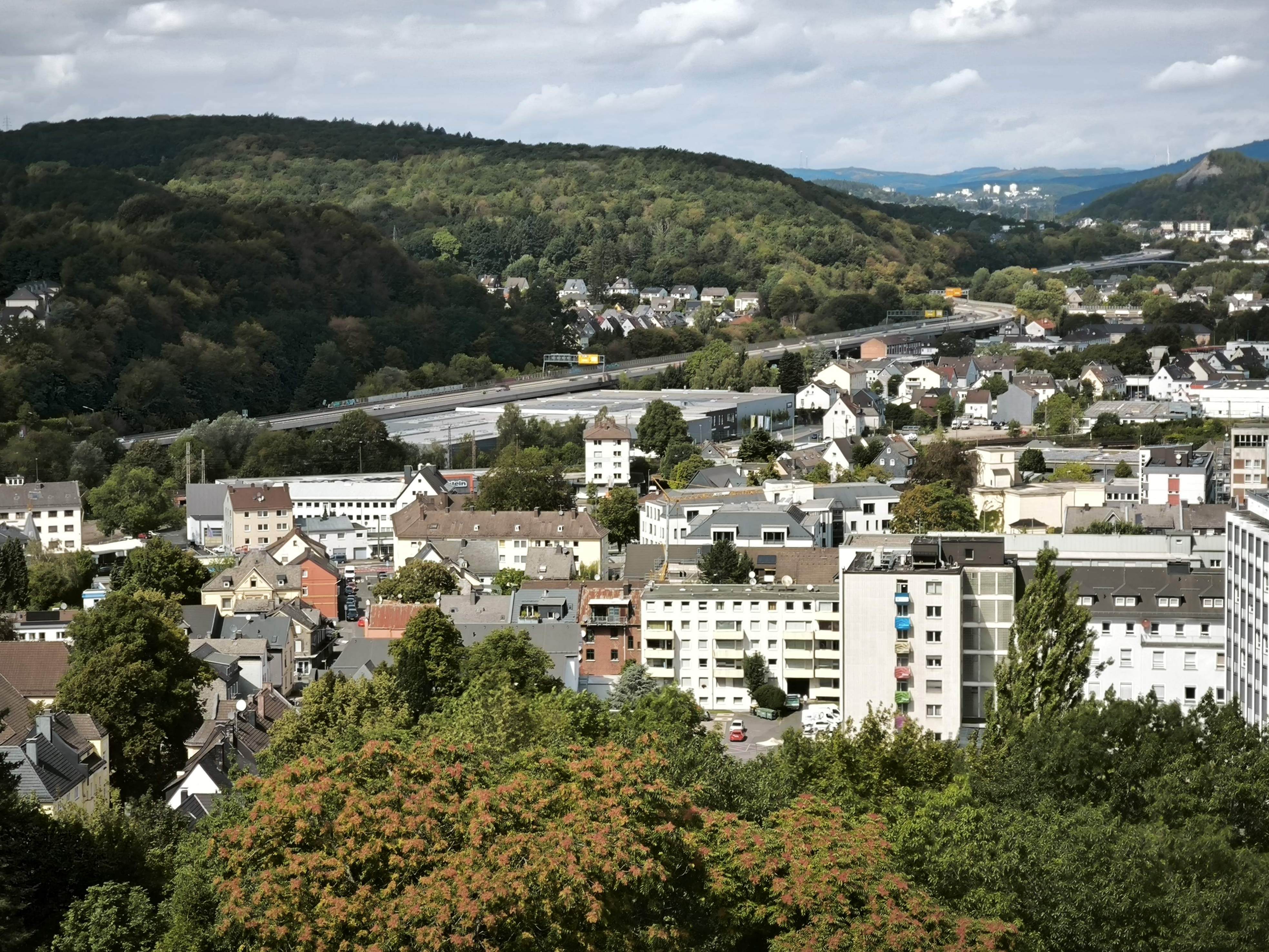 Aussicht ohne mich!🤣 HTS (Umgehungsstraße HüttenTalStraße)