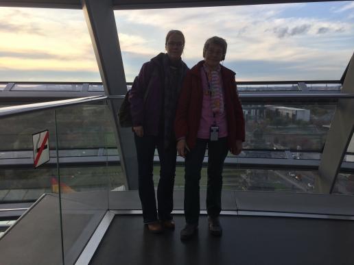 oben in der Kuppel vom Reichstag