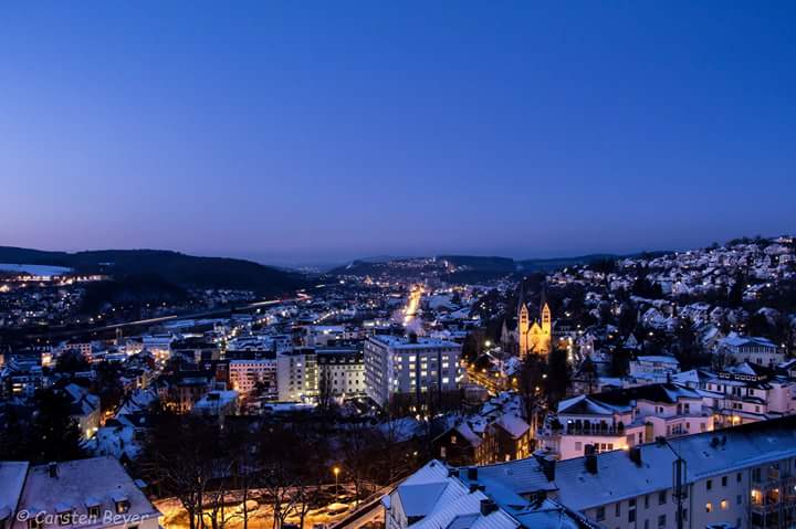 Siegen by night