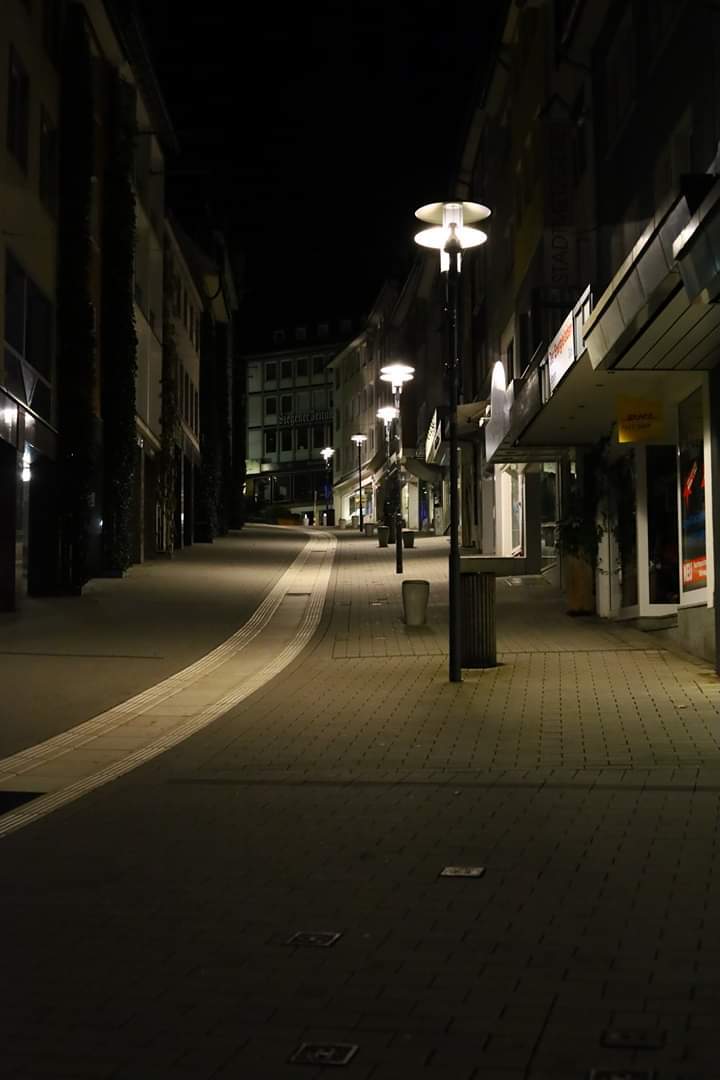 by night in der Oberstadt