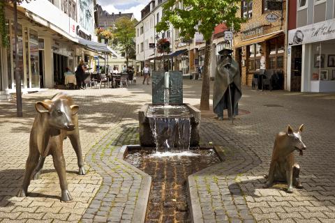 Fußgängerzone Alte Poststraße (Oberstadt) 