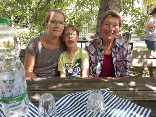 Oma, Mama und ich waren da