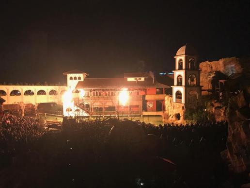 Mexicostadt Feuer und Eis