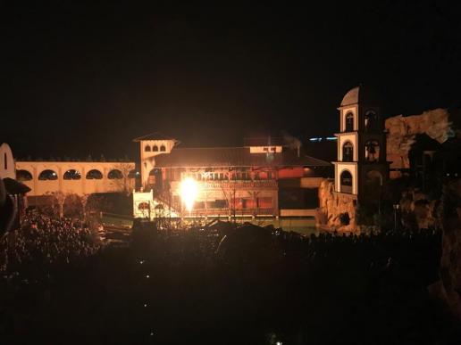 Mexicostadt Feuer und Eis