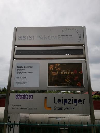 Die ASISI-Ausstellung "Carola's Garten" im Panometer Leipzig