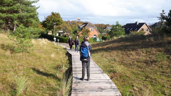 Fussmarsch in die Dünen 