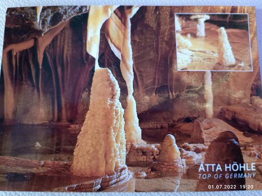 abfotografierte Postkarte