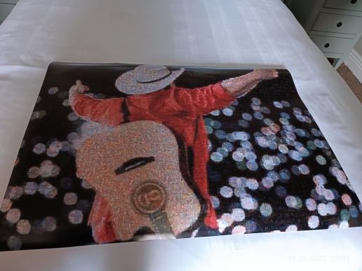 Geschenk an Garth Brooks - von Andrea gemacht