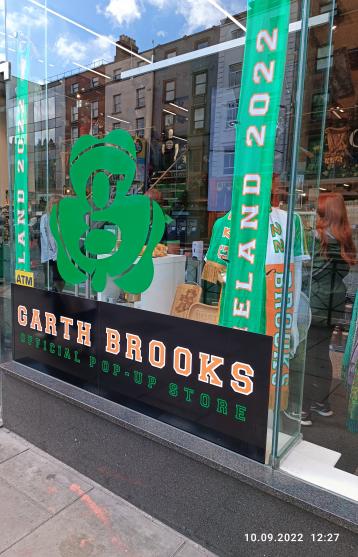 Garth Brooks Fanshop Dublin