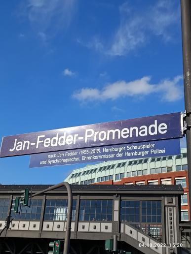 Hafencity - die Promenade