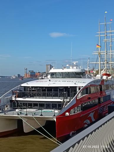 Dieses Boot fährt nach Helgoland