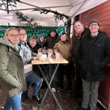 Brühler Weihnachtsmarkt mit Dartfreunden 2022