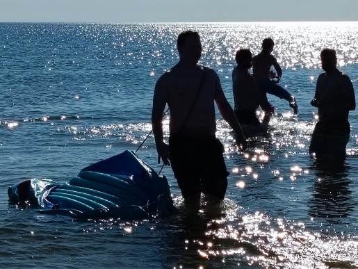 Das war's dann mit dem Boot - soviel zum tapen