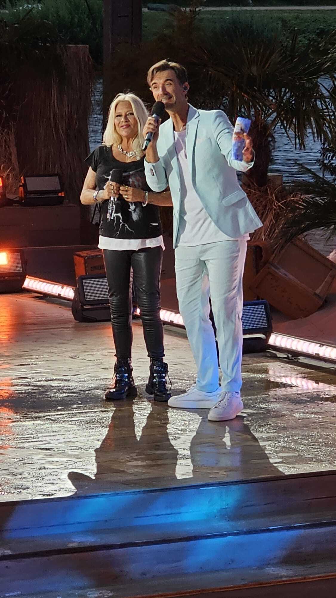 Florian Silbereisen mit Samantha Fox