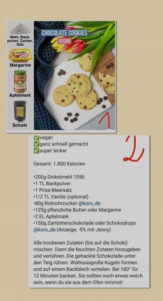 CHOCOLATE-COOKIES (VEGAN)