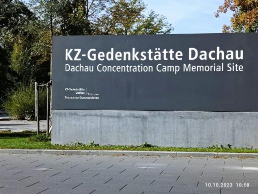 Unser erster Ausflug am 10.10. - Konzentrationslager Dachau