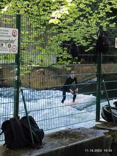 Zweite Surferstelle im Englischen Garten