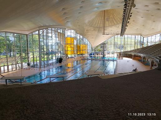 in der Olympia-Schwimmhalle