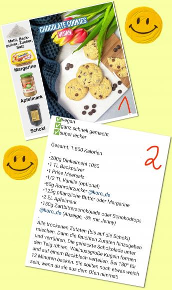 SCHOKO-COOKIES (VEGAN)