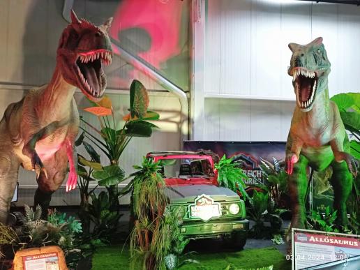 Jurassic-Park Kulisse herstellt