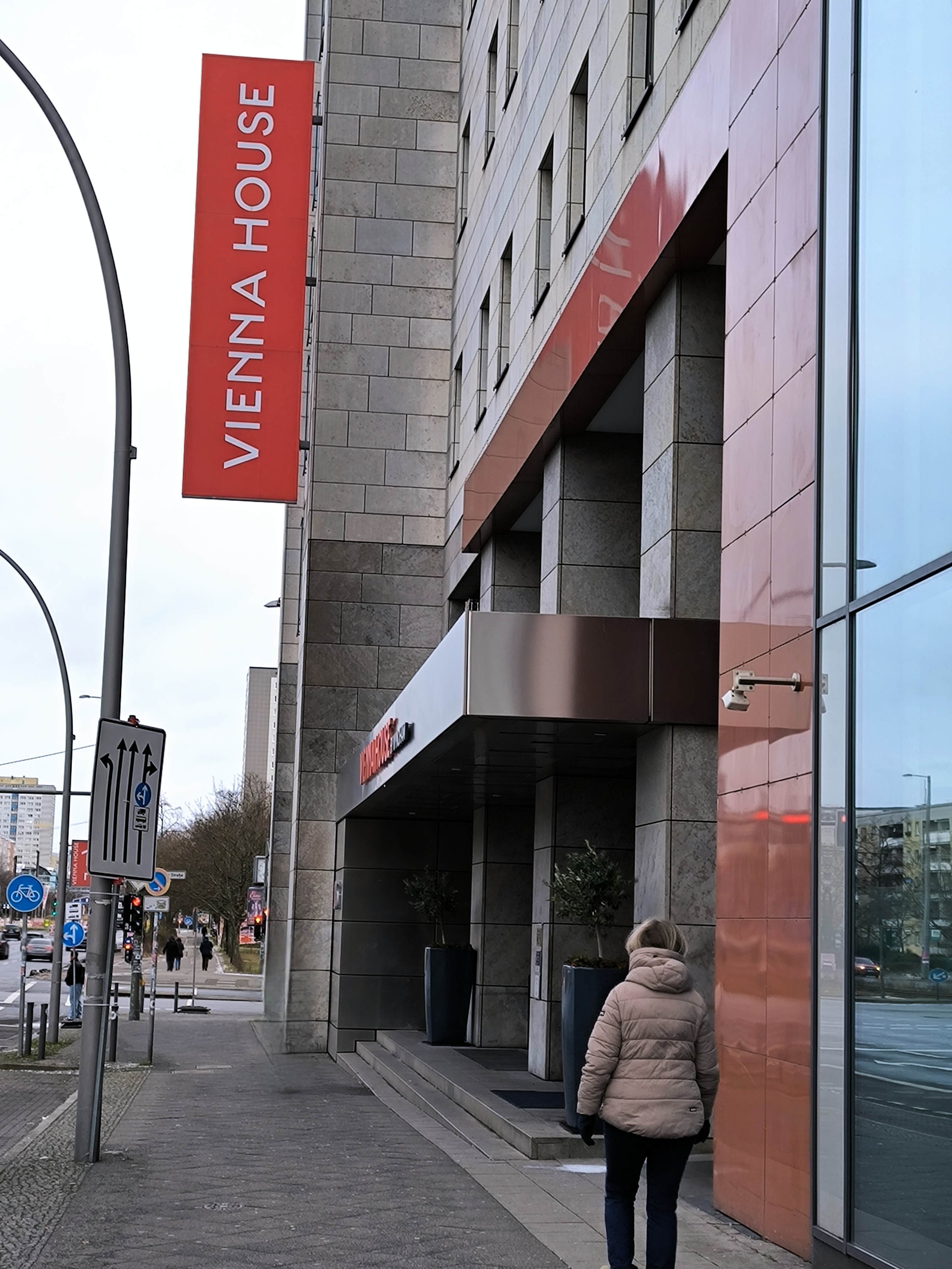 Am Samstag vormittag - unser Hotel im Tageslicht