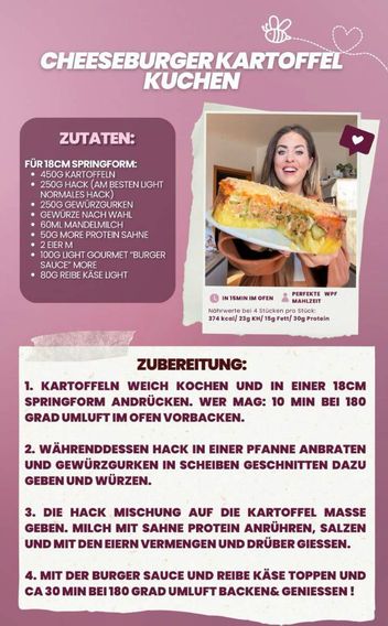 CHEESBURGER-KARTOFFEL-KUCHEN 👍