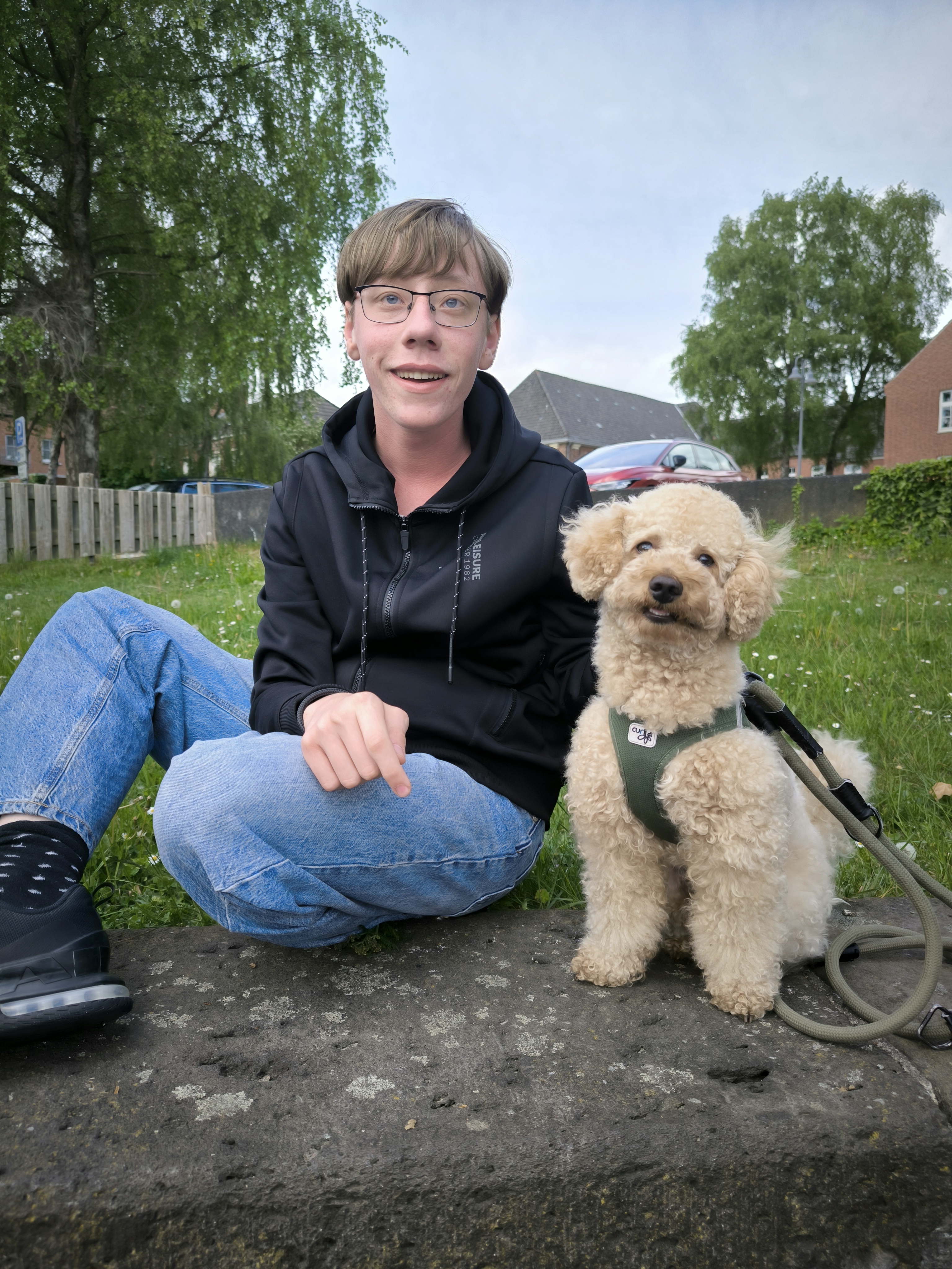 Sohnemann und Buddy