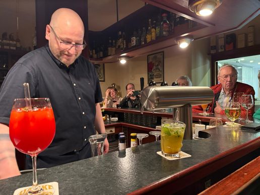 Samstag abends in der Bar vom Hotel den Tag ausklingen lassen!🍻🍷🍹🥃