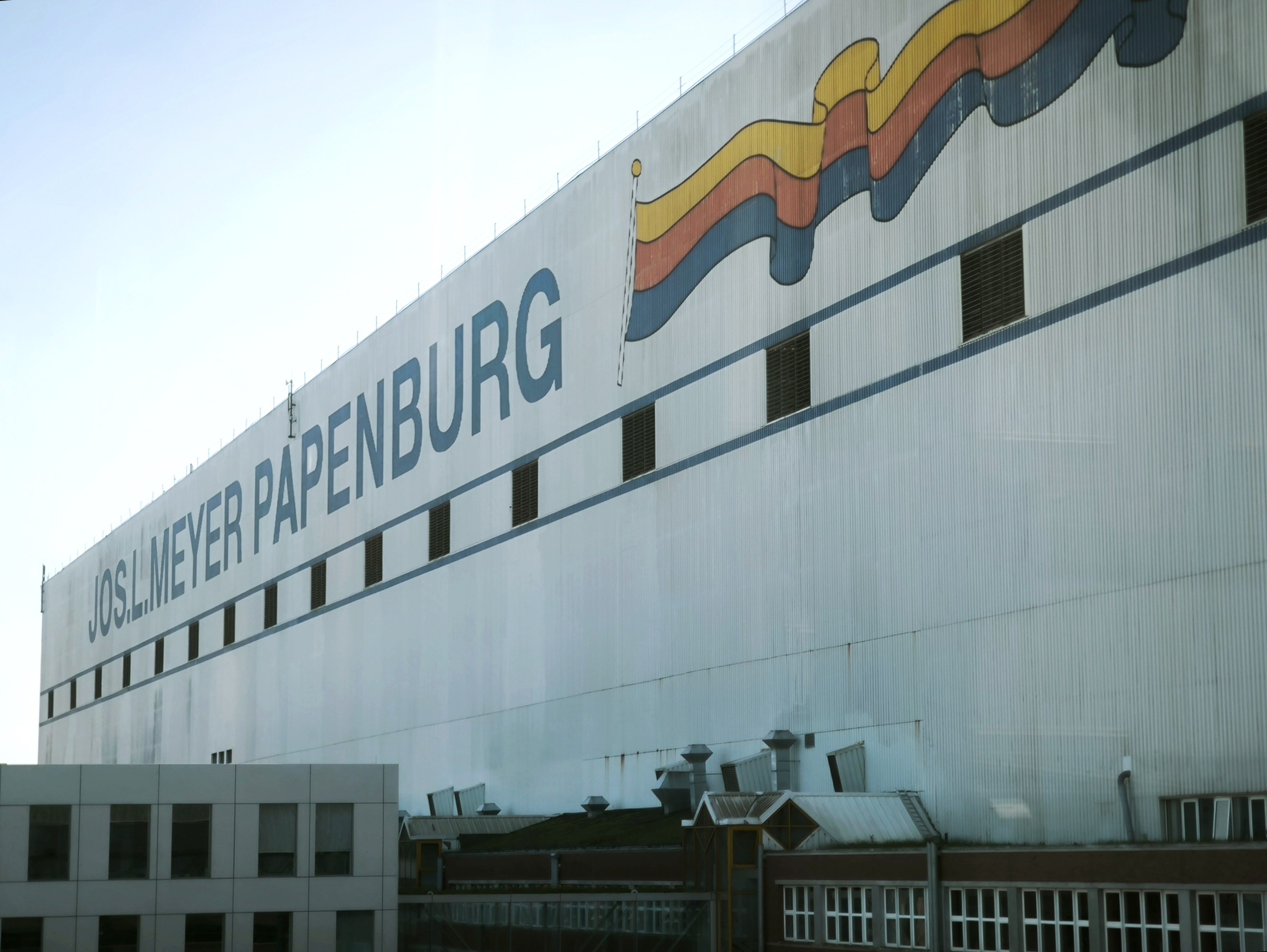 Meyer-Werft in Papenburg am Donnerstag vormittag besichtigt