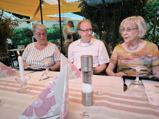 v.l.n.r. Tina, Frank und Brigitte