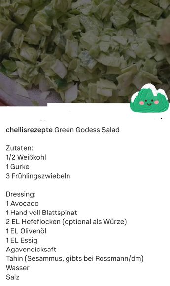GREEN GODESS SALAD
