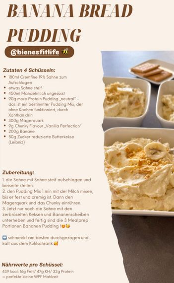 BANANA BREAD PUDDING