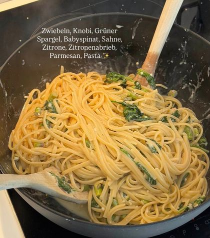 SPAGHETTI-VARIANTE VEGETARISCH