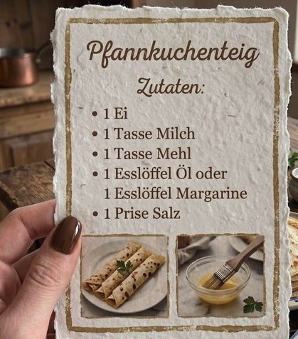 BASIS-PFANNKUCHENTEIG