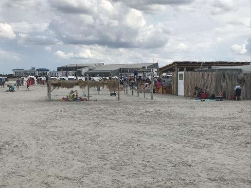 ... mal wieder am Strand in Bensersiel
