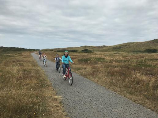 Auf unserer Fahrradtour... 12 km bis Ostende und wieder zurück!