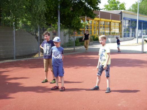 Später war Fußball angesagt