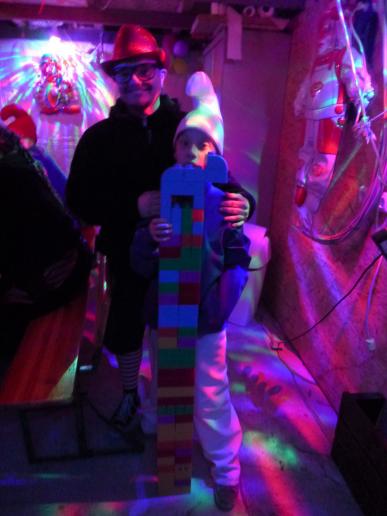 Disco-Design mit Hanken zusammen